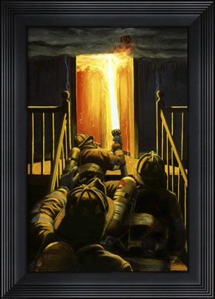 Framed Devil&#39;s Stairway Print