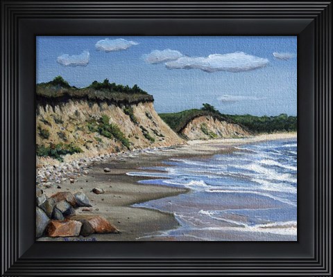 Framed Martha Vinyard Print