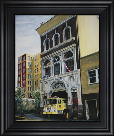 Framed Engine 41 Print