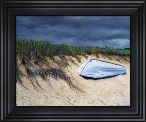 Framed Cape Cod Boat Print