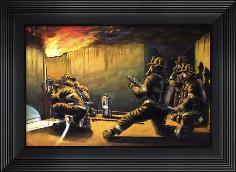 Framed Devil&#39;s Doorway II Print