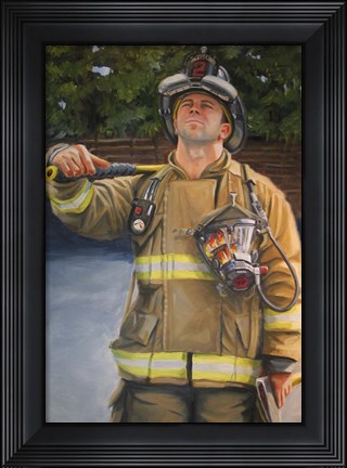 Framed Eddie Job Print
