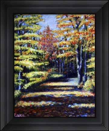 Framed Fall Path Print