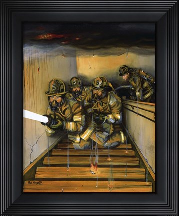 Framed Goin&#39; To Work Print