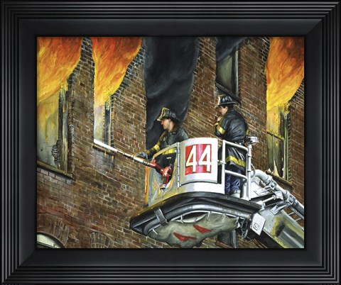 Framed Ladder 44 Print