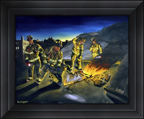 Framed Opening Up 2 Print