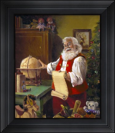 Framed List Print