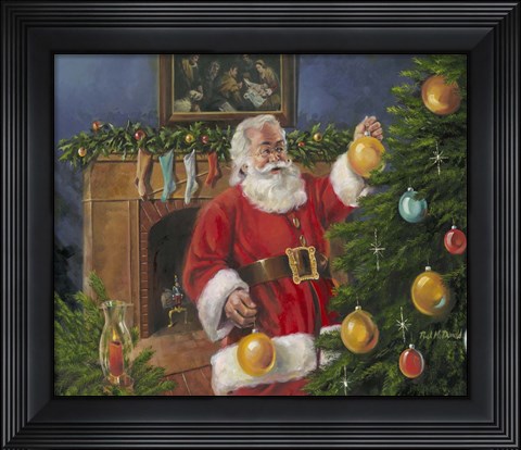 Framed Deck The Halls Print