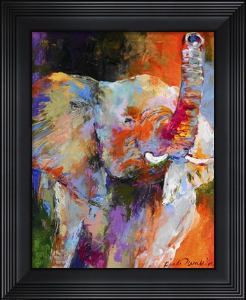 Framed Elephant Print