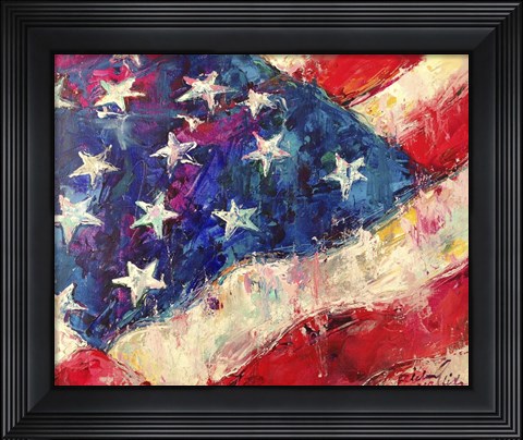 Framed Flag Print