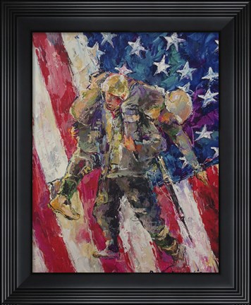 Framed Solider Print