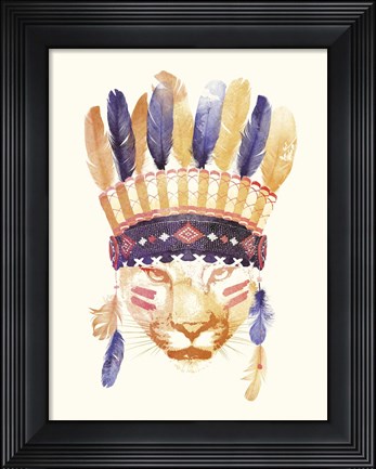 Framed Big Chief Print