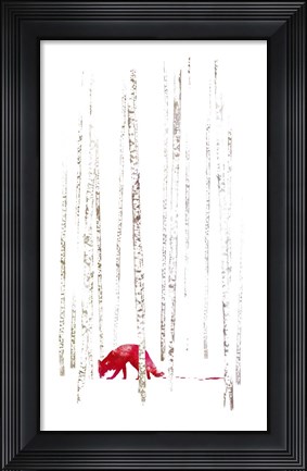 Framed Theres Nowhere To Run Print