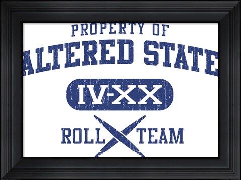 Framed Altered State Roll Print