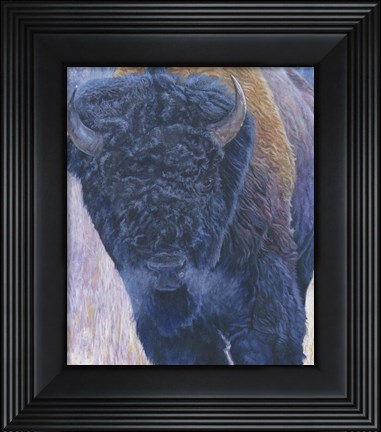 Framed Bull Print