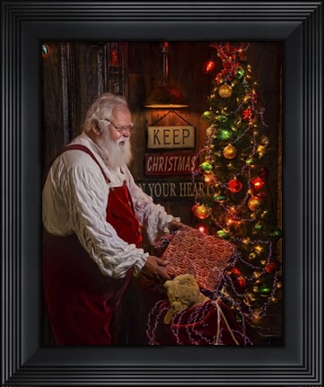 Framed Distributing Print