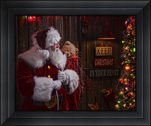 Framed Silent Night Print