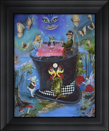 Framed Alice In Fantasyland Print