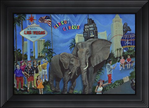 Framed It&#39;s A Jungle Out There Print