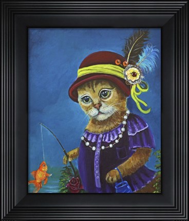 Framed Ethel May Dinnertime Print