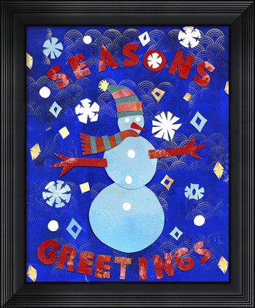 Framed Holiday 2 Print