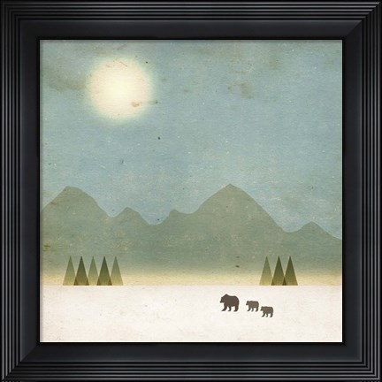 Framed At Peace Print