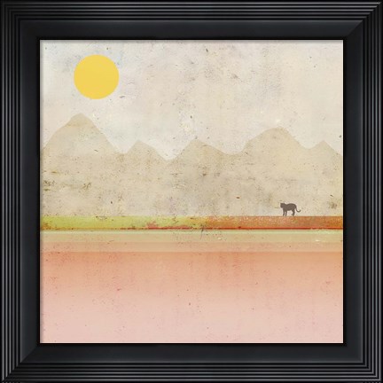 Framed Roaming Free Print