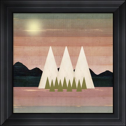 Framed Climb Every Mountain 2 Print