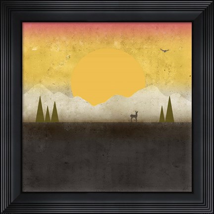 Framed In Solitiude Print