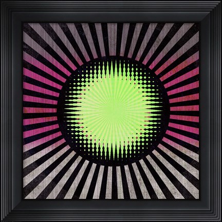 Framed Neon Print
