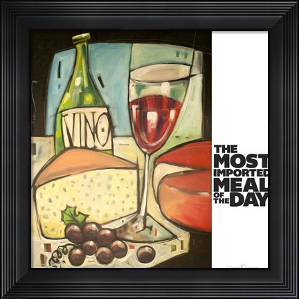 Framed Most Imported Meal Print