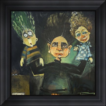 Framed Puppeteer Print
