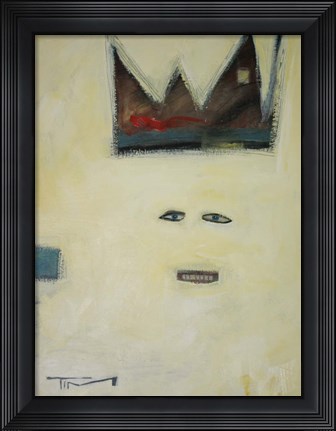 Framed Emperor Has No Clothes Print