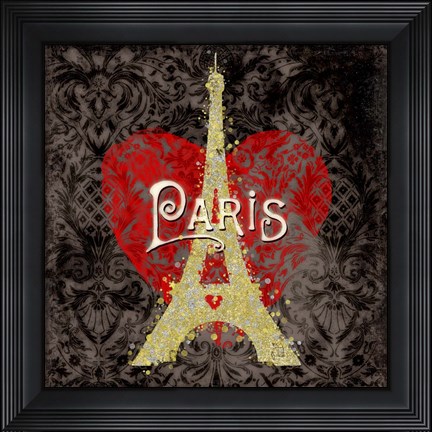 Framed Paris II Print
