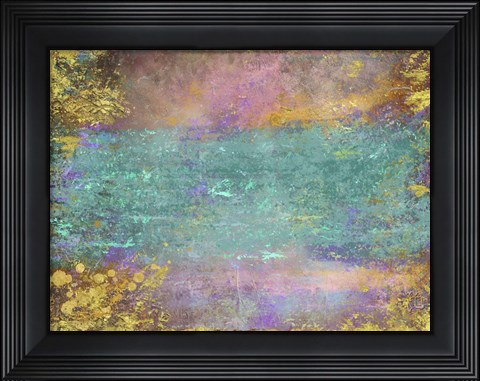 Framed Sunset, Barbados Print
