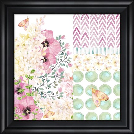 Framed Lazy Summer Afternoon Medley II Print