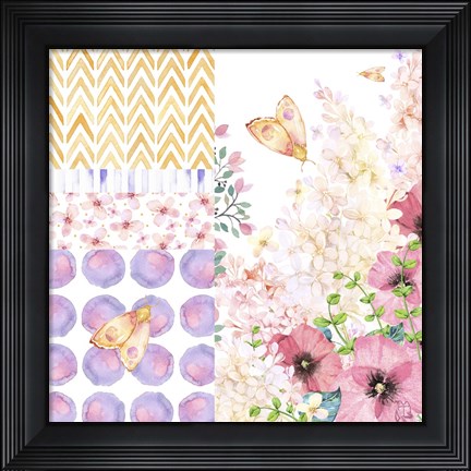 Framed Lazy Summer Afternoon Medly I Print