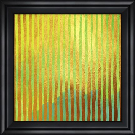 Framed Bohemian Gold II Print