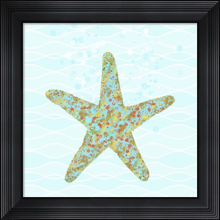 Framed Stella Starfish Print