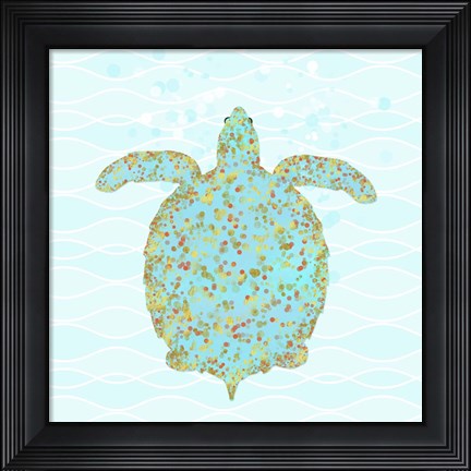 Framed Tucker Turtle Print