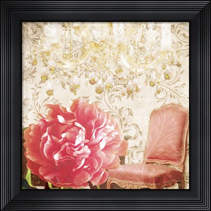 Framed Hotel Regina Paris Reception Desk Print