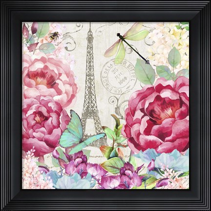 Framed Le Printempsa Paris Print