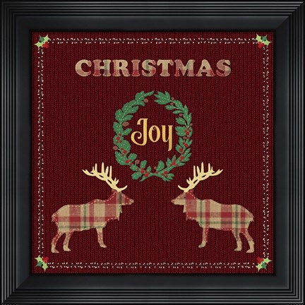 Framed Christmas Joy Print