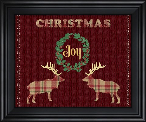 Framed Christmas Joy Print