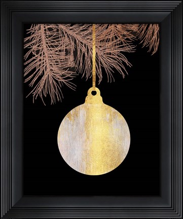 Framed Park Avenue Ornament Print