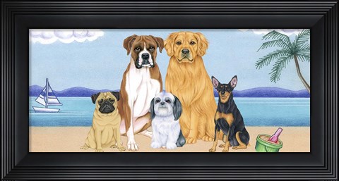 Framed Great Outdoors Lakeside Print