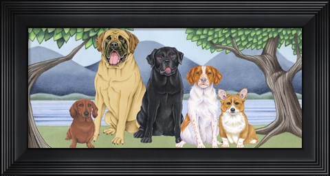 Framed Great Outdoors Mountains Print