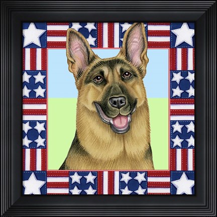 Framed 4Th July Shepherd Print