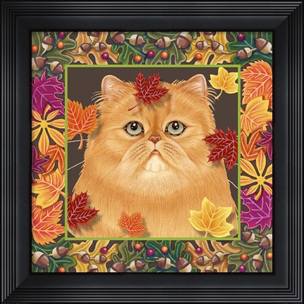 Framed Autumn Persian Print