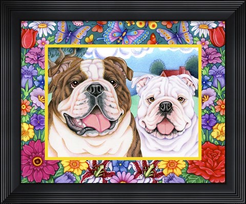 Framed Spring Border Print